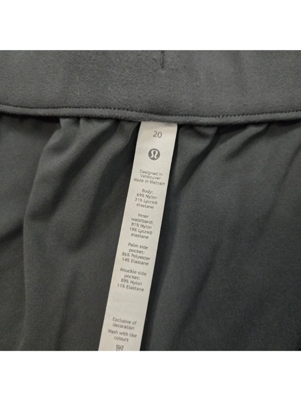Lululemon Women's Size 20 Keep Moving Pull-On Ankle Pants 7/8 High-Rise Grey